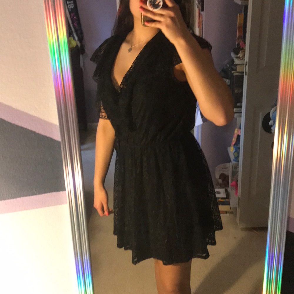 Flowy Black Dress
